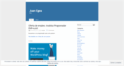 Desktop Screenshot of juanegea.wordpress.com