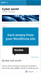 Mobile Screenshot of cyberw.wordpress.com