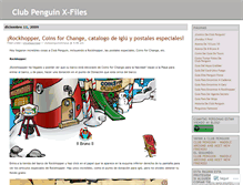 Tablet Screenshot of clubpenguinxfiles.wordpress.com