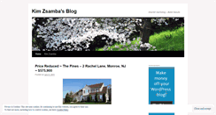 Desktop Screenshot of kimzsamba.wordpress.com