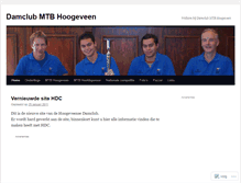 Tablet Screenshot of damclubhoogeveen.wordpress.com