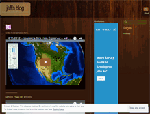 Tablet Screenshot of jeffharris57.wordpress.com