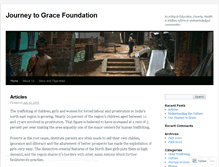 Tablet Screenshot of journeytogracefoundation.wordpress.com