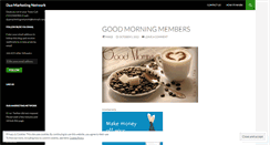 Desktop Screenshot of duamarketingnetwork.wordpress.com