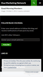Mobile Screenshot of duamarketingnetwork.wordpress.com