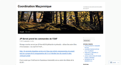 Desktop Screenshot of coordinationmacons2010.wordpress.com