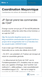 Mobile Screenshot of coordinationmacons2010.wordpress.com