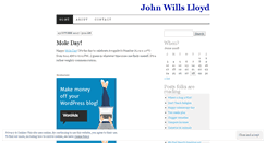 Desktop Screenshot of johnl.wordpress.com