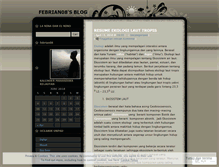 Tablet Screenshot of febrian08.wordpress.com