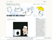 Tablet Screenshot of diariodeunaoveja.wordpress.com