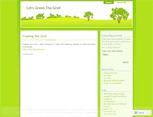 Tablet Screenshot of greenthv.wordpress.com