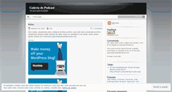 Desktop Screenshot of galeriadepodcast.wordpress.com