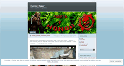 Desktop Screenshot of losmarea.wordpress.com