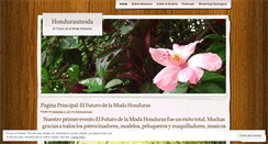 Desktop Screenshot of hondurasmoda.wordpress.com