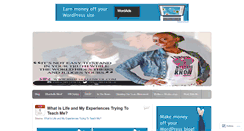 Desktop Screenshot of luvmyaka.wordpress.com
