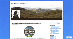 Desktop Screenshot of airdrierambler.wordpress.com