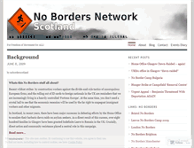 Tablet Screenshot of noborderscotland.wordpress.com