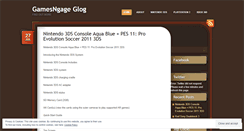 Desktop Screenshot of gamesngage.wordpress.com