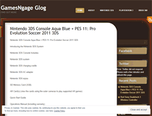 Tablet Screenshot of gamesngage.wordpress.com