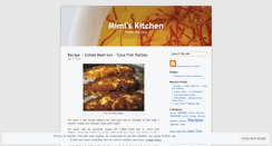 Desktop Screenshot of mimiskitchen.wordpress.com