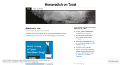 Desktop Screenshot of fionaroberts.wordpress.com