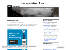 Tablet Screenshot of fionaroberts.wordpress.com