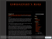 Tablet Screenshot of eshigginson.wordpress.com