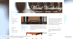 Desktop Screenshot of mixedvocabulary.wordpress.com