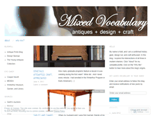 Tablet Screenshot of mixedvocabulary.wordpress.com