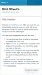 Mobile Screenshot of diiholiveira.wordpress.com