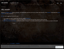 Tablet Screenshot of diiholiveira.wordpress.com