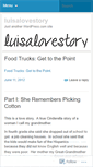 Mobile Screenshot of luisalovestory.wordpress.com