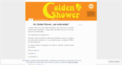 Desktop Screenshot of goldenshowerz.wordpress.com