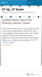 Mobile Screenshot of 27up27downnyy.wordpress.com