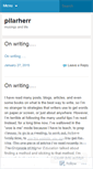 Mobile Screenshot of pilarherr.wordpress.com