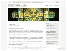 Tablet Screenshot of jazzvespers.wordpress.com