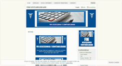 Desktop Screenshot of fmcontabilidade.wordpress.com
