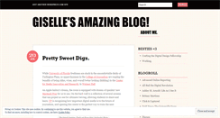 Desktop Screenshot of giselleboothby.wordpress.com