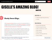 Tablet Screenshot of giselleboothby.wordpress.com