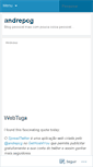 Mobile Screenshot of andrepcglv.wordpress.com