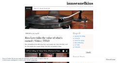 Desktop Screenshot of iamseanelkins.wordpress.com