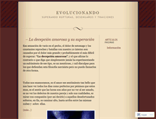 Tablet Screenshot of despuesdeti.wordpress.com