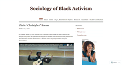 Desktop Screenshot of blackactivism.wordpress.com