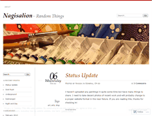 Tablet Screenshot of nagisalion.wordpress.com