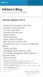 Mobile Screenshot of hikitsu.wordpress.com