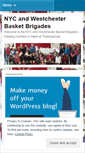Mobile Screenshot of nycbasketbrigade.wordpress.com