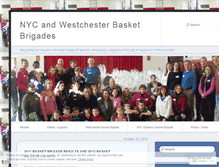 Tablet Screenshot of nycbasketbrigade.wordpress.com