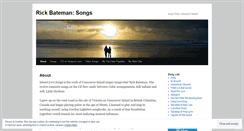Desktop Screenshot of islandlovesongs.wordpress.com