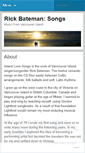 Mobile Screenshot of islandlovesongs.wordpress.com