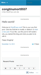 Mobile Screenshot of congtinumort5537.wordpress.com